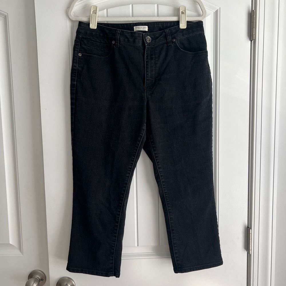 Coldwater Creek Black Ankle Jeans